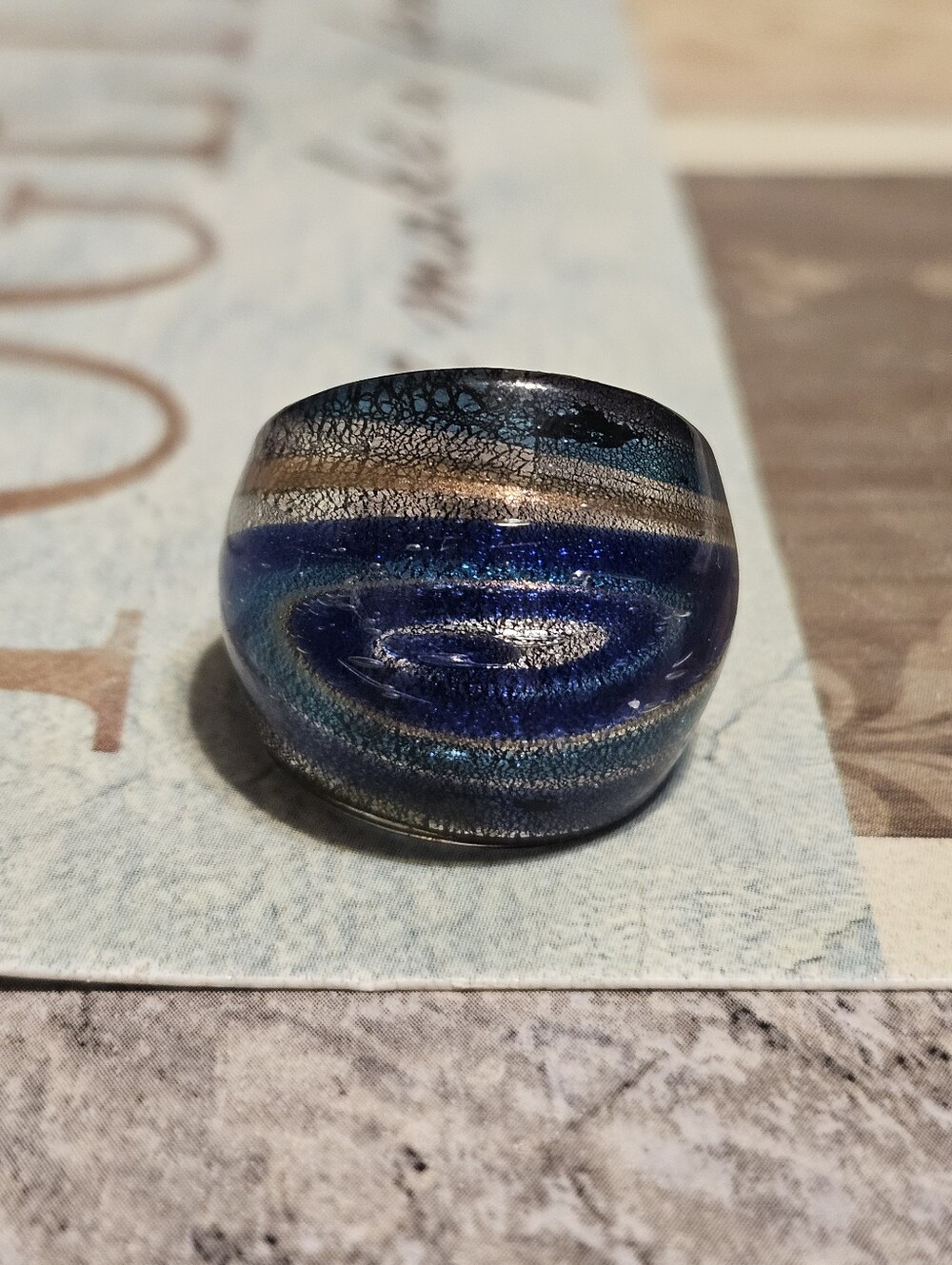 Multicolor Ring Or Pendant